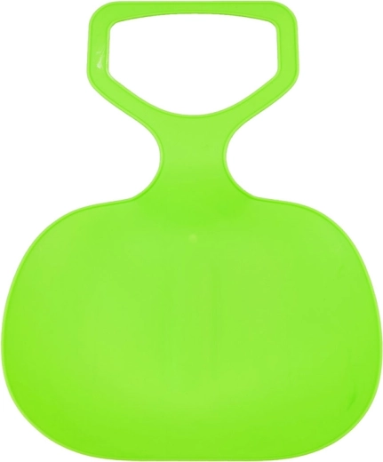 Kunststof sneeuwglijder in de vorm van een appel, 48 cm – Groen