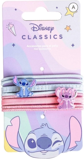 Set haarelastiekjes Disney Lilo & Stitch (Stitch) – 8 stuks