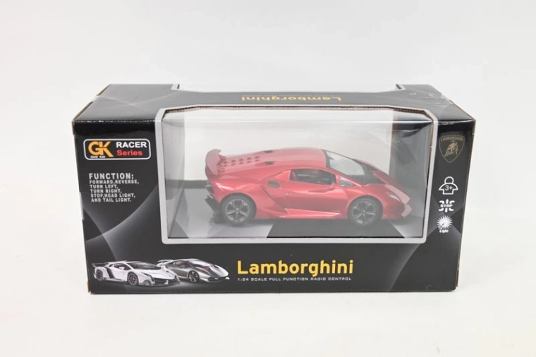 RC-auto Lamborghini Sesto Elemento rood 18 cm