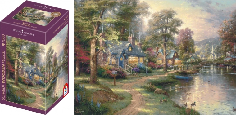 Houten puzzel SCHMIDT Thuismeer 1000 stukjes