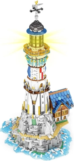 Realistische LED-verlichting van de vuurtoren