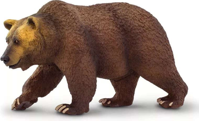Grizzlybeer-figuur Safari Ltd. - 1 stuk