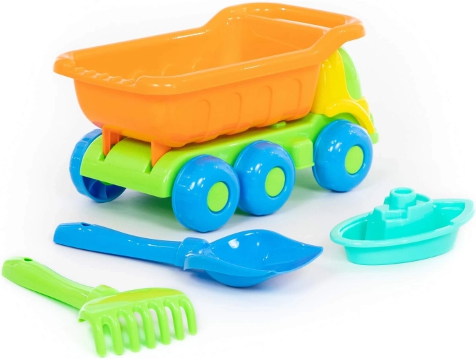 4-delige zandset voor creatief spelen