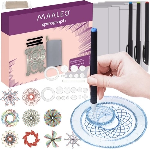 Creatieve tekenset – spirograaf MAELEO