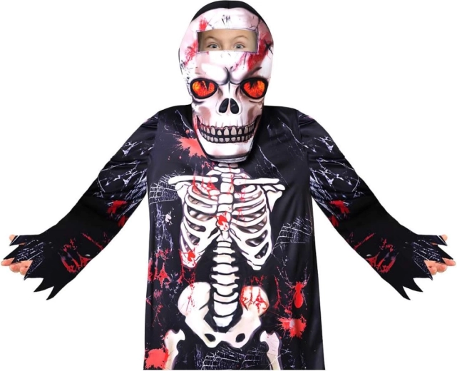 Masker met capuchon voor een complete vermomming