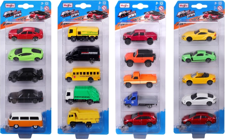 Maisto set personenauto's 5 stuks