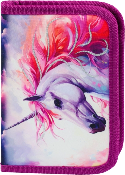 Školní penál BAAGL Eenhoorn koninkrijk, eenlaags