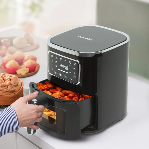Heteluchtfriteuse met aanraakbediening, 5 l