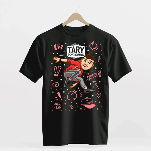 Tary Povoroznyk T-shirt Tary drink perzik - 1 stuk