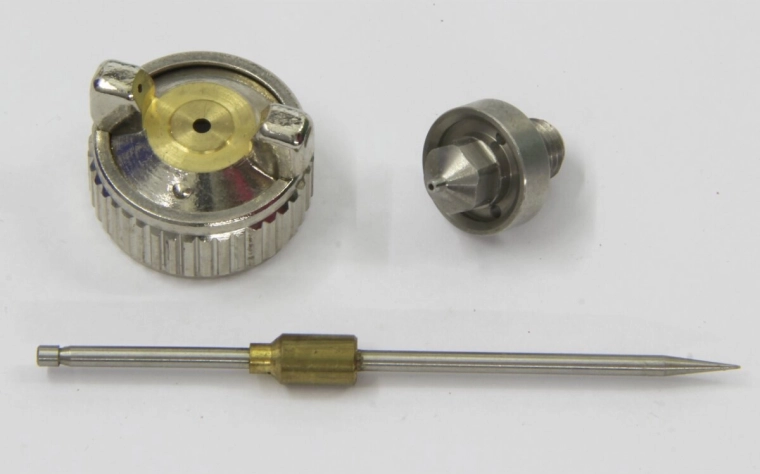 Jamara verfspuitmondstuk 0,8 mm voor Profi Gun A (3-delig) - 1 stuk