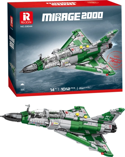 Sparkys bouwset gevechtsvliegtuig Mirage 2000 (1012 onderdelen)