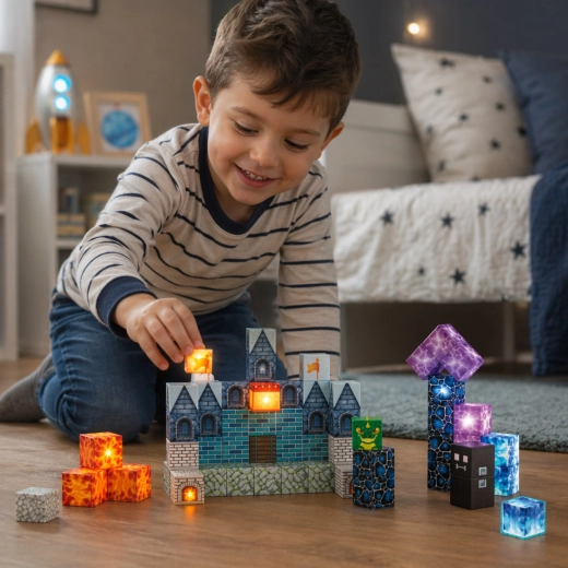 Lichtgevende blokjes voor een magisch effect