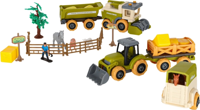 De complete wereld van de kleine boerderij