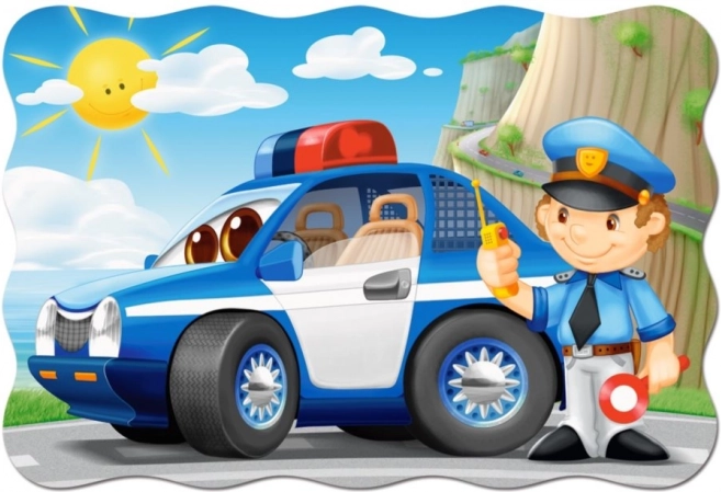 Puzzel Maxi Politie 20 stukjes