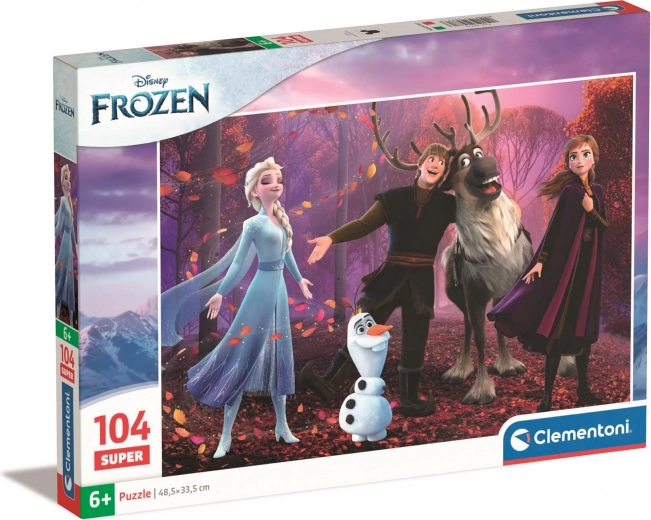 Puzzel 104 stukjes DISNEY FROZEN van Clementoni