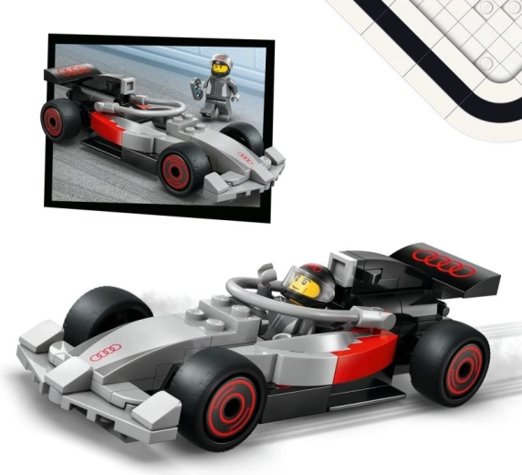Authentieke AUDI F1‑monoposto