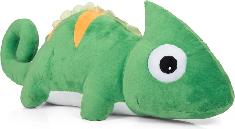 Pluchen groene kameleon 90 cm