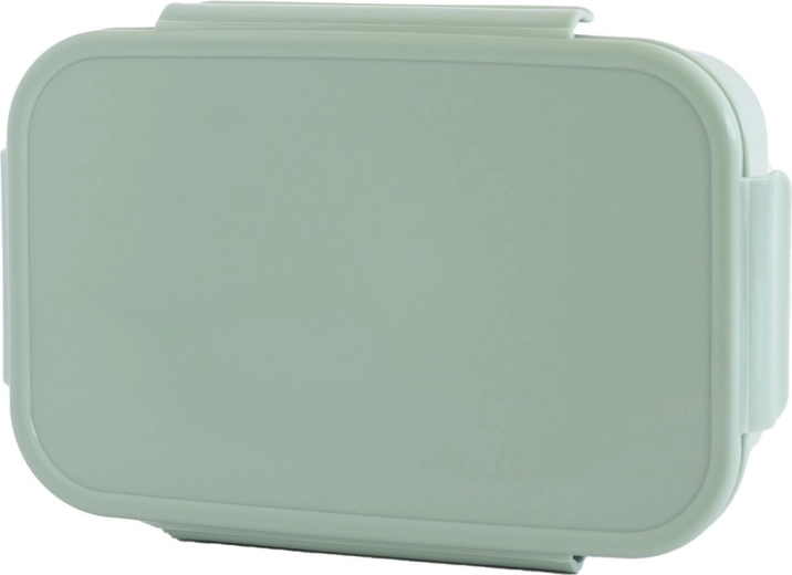 3 Sprouts bento lunchbox van gerecycled plastic green - 1 stuk