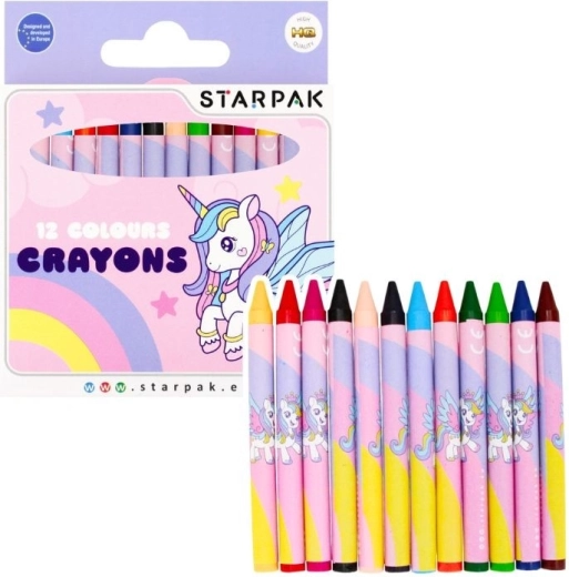 Waskrijtjes Eenhoorn – set van 12 kleuren