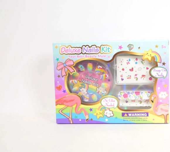 Nagelset met stickers
