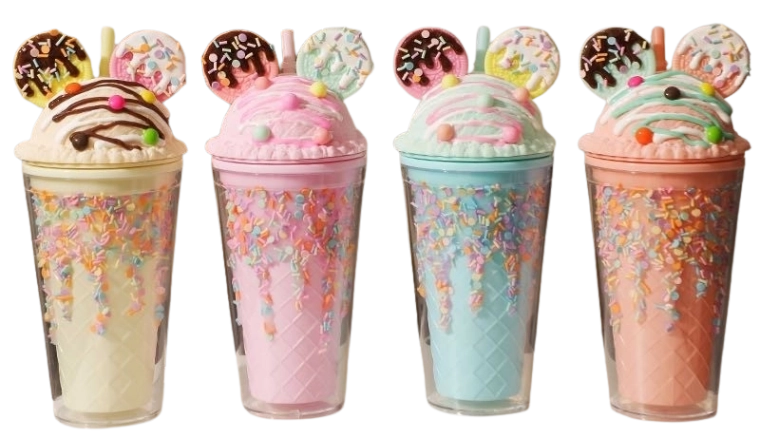 Beker met deksel en rietje OREO 480 ml – meerdere varianten
