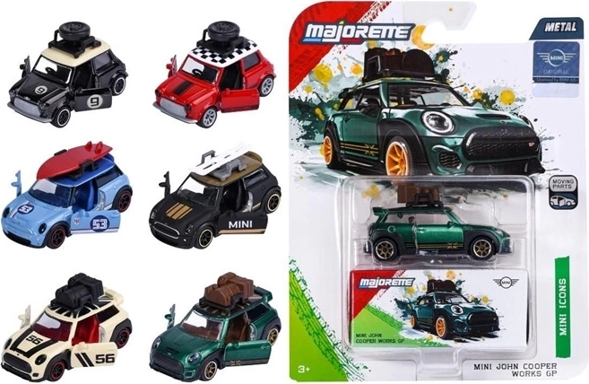 Majorette Mini Deluxe set van 6 autootjes