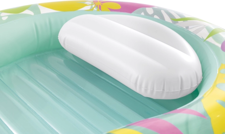 Geïntegreerd kussen voor perfecte hoofdondersteuning