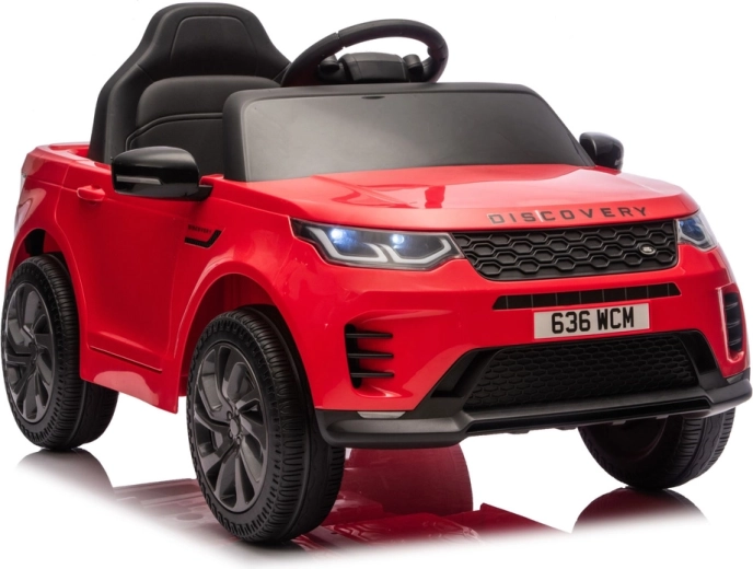 Elektrische kinderauto LAND ROVER Discovery, rood