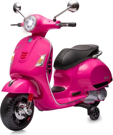 Gelicentieerde Vespa-uitvoering met verlichting