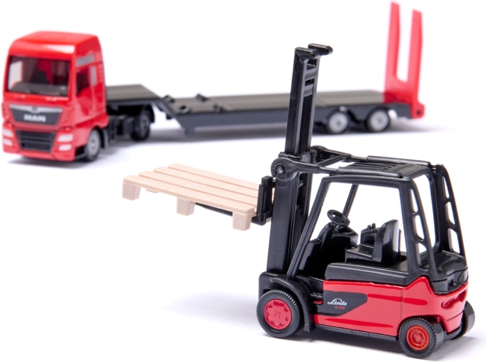 Linde heftruck met pallet