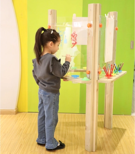 Duurzame houten constructie voor buitengebruik