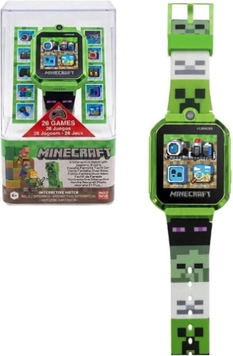 Interactieve Minecraft-horloge