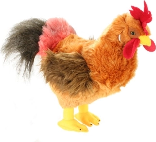 Pluchen haan