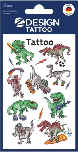 Kinder­tatoeages Dinosaurussen