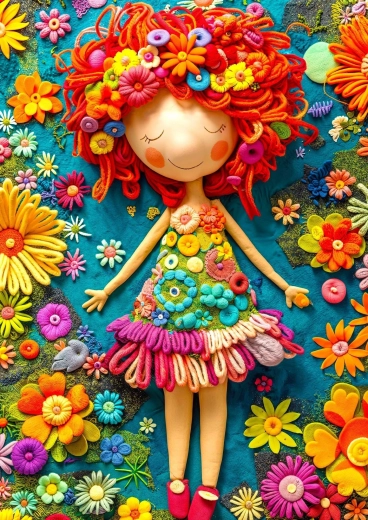 ENJOY Puzzel Vreugde van Garens 1000 stukjes