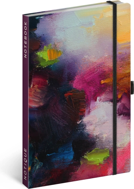 Notique notitieboek met roze schildering