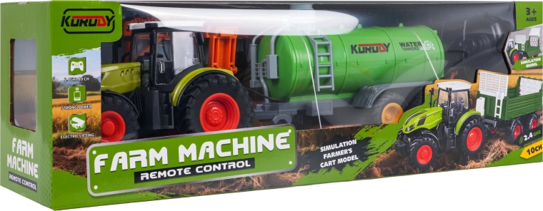 Realistische details van de landbouwmachine