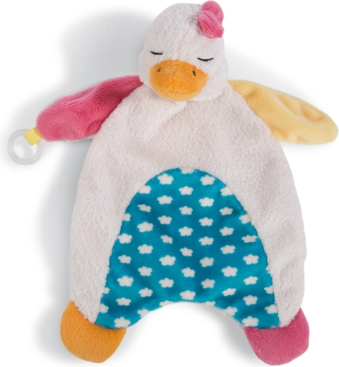NICI knuffeldoekje gans Gilli slapend