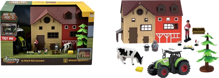 PLEJO grote boerderij met accessoires