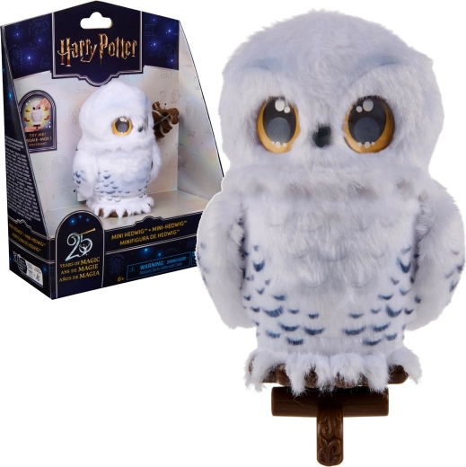 Spin Master Harry Potter mini interactieve uil Hedwig - 1 stuk