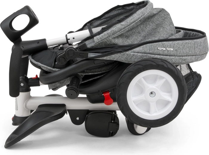 Compact opvouwen en praktische details onderweg