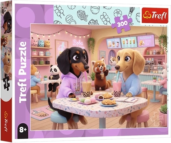 Puzzel Jamníci in een café (300 stukjes)