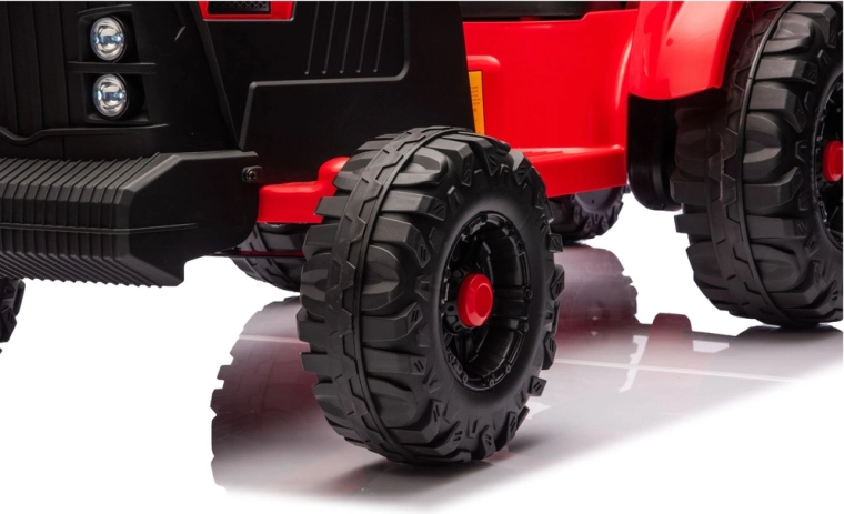 Terreinbanden en stabiel chassis