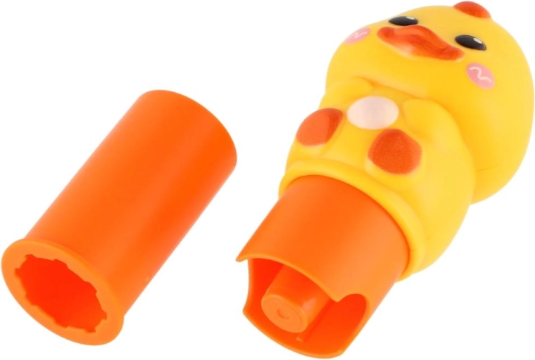 Stempel met stickers in de verpakking