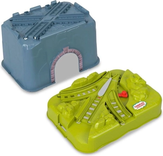 Variabele baan met wissel en accessoires