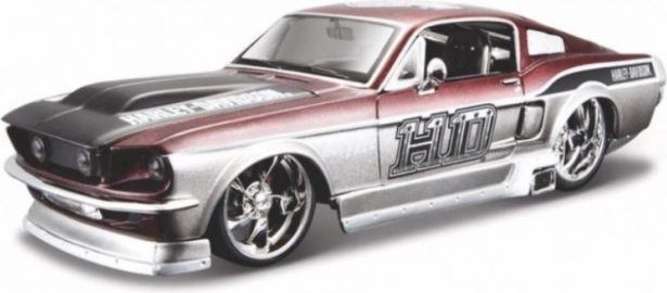 Verzamelmodel FORD MUSTANG GT 1967 1:24 – licentie HARLEY-DAVIDSON