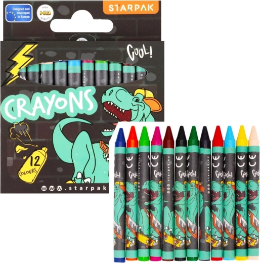 Waskrijtjes Crayons 12 stuks