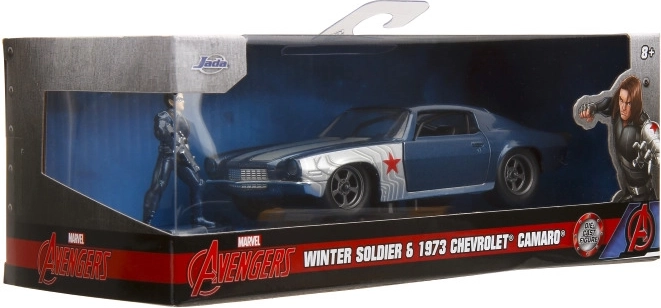 Winter Soldier-figuur in de verpakking