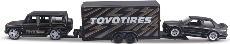 Maisto Design Team Haulers Mercedes-Benz G-Klasse en 1988 BMW 3 Serie M3 1:64