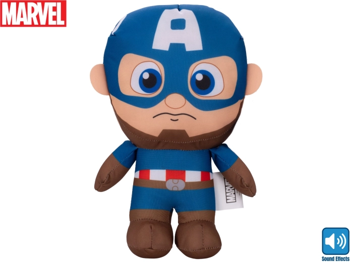 Avengers Captain America geluidsfiguur 28 cm op batterijen